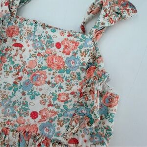 Laura Ashley Girls Floral Bunny Dress Kids 4 Spring Easter